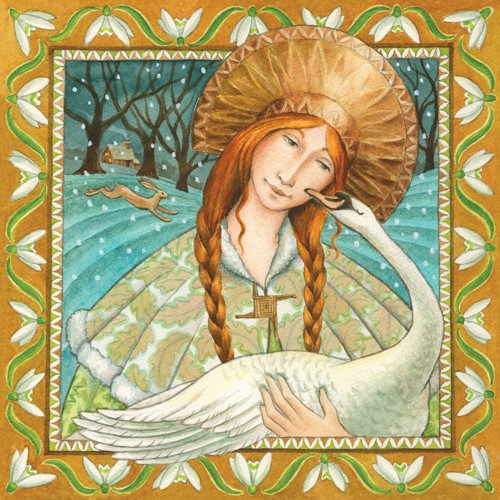 Imbolc Swan Maiden