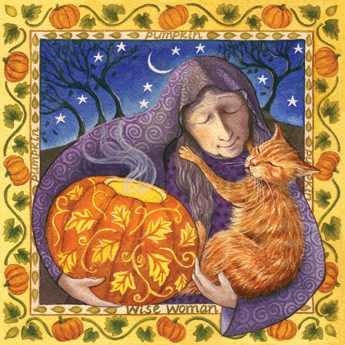 Pumpkin Wise Woman